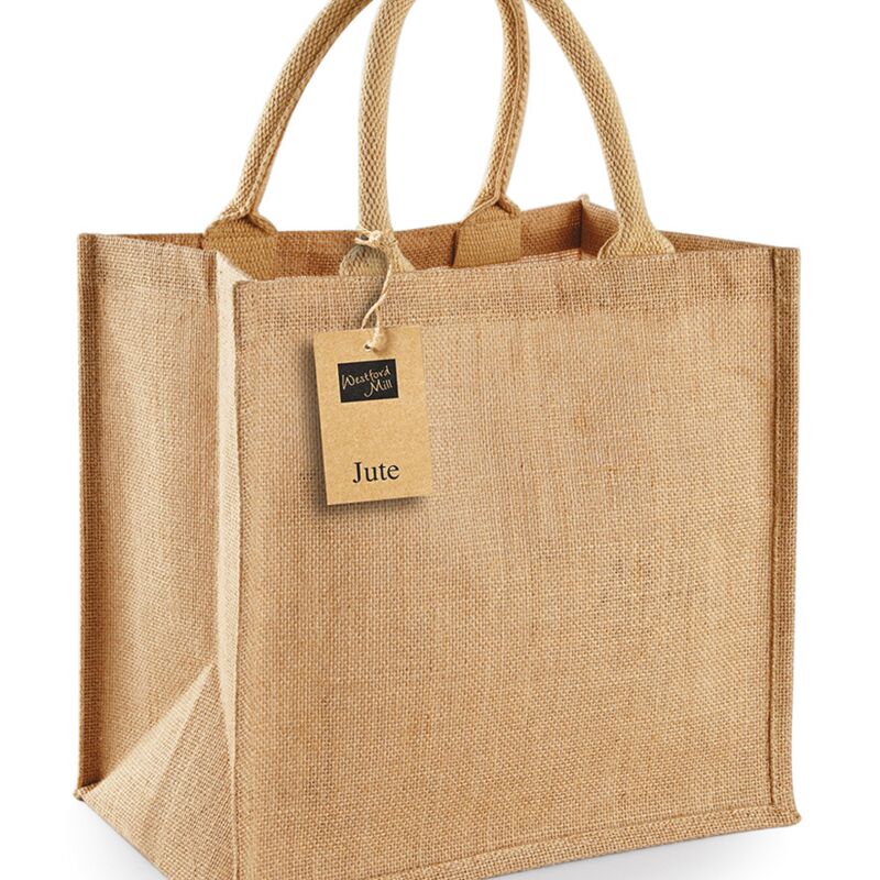 Westford Mill Jute Midi Tote Bag Thumbnail