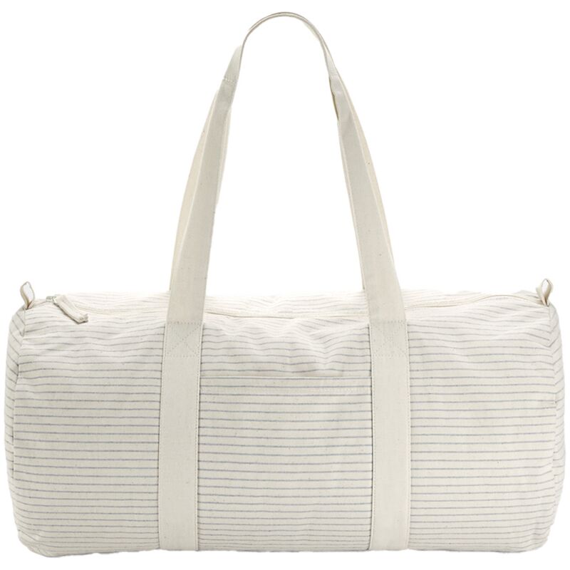Westford Mill Striped Organic Barrel Bag Thumbnail