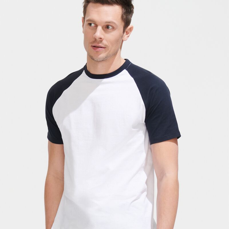 SOL'S Funky Contrast Baseball T-Shirt Thumbnail