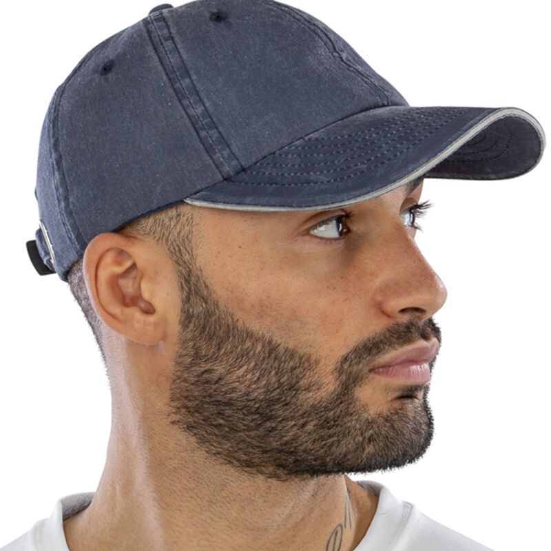 Result Washed Fine Line Cotton Cap Thumbnail