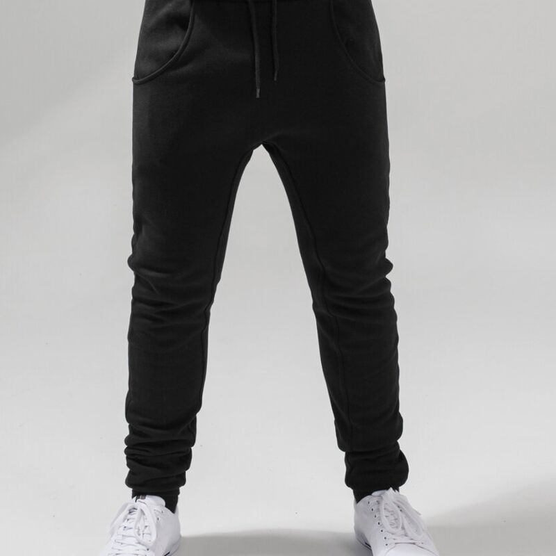 Heavy deep-crotch sweatpants Thumbnail