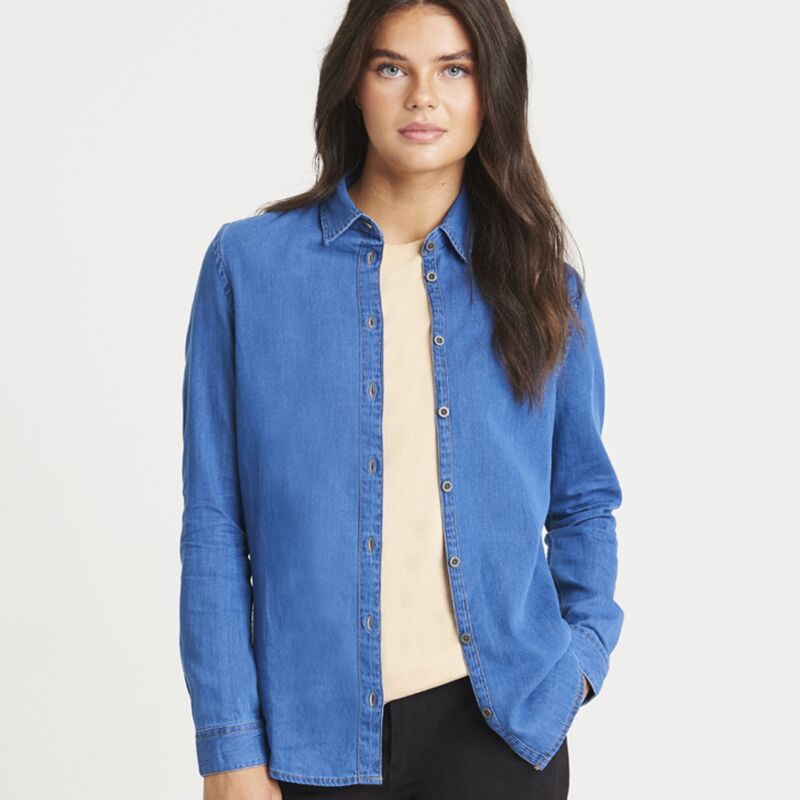 So Denim Lucy Denim Shirt Thumbnail