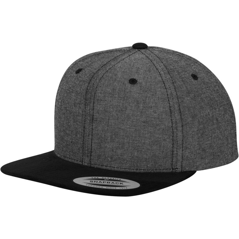 Flexfit Chambray-suede snapback (6089CH) Thumbnail