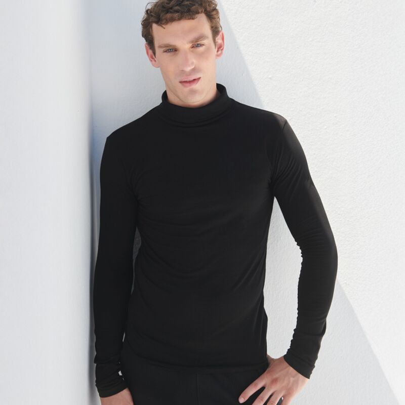 SF Men Feel Good Stretch Roll Neck Top Thumbnail