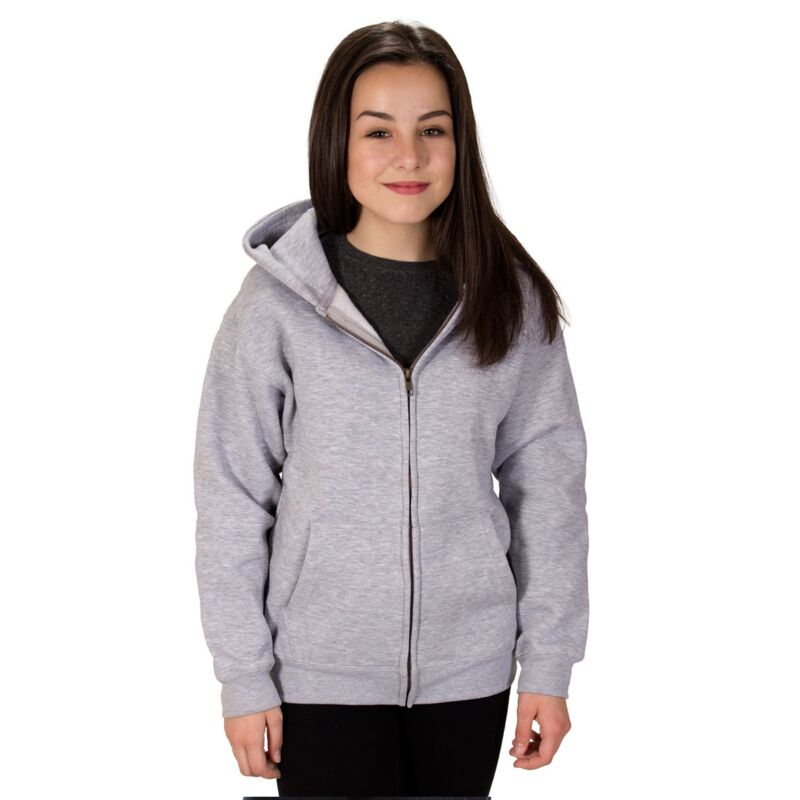 Cotton Ridge Kids Premium Zipped Hoodie Thumbnail