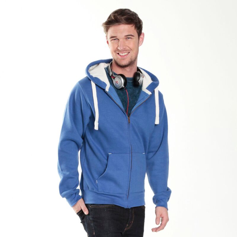 Cotton Ridge Ultra Premium Peach Finish Zipped Hoodie Thumbnail