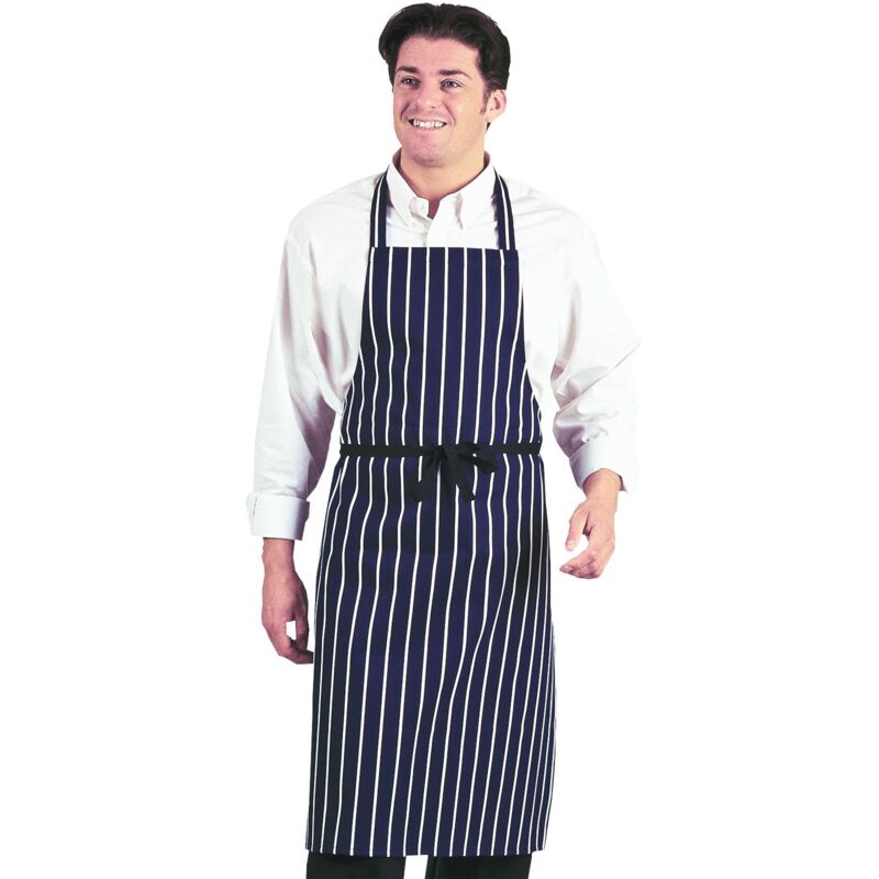 Dennys Stripe Bib Apron Thumbnail