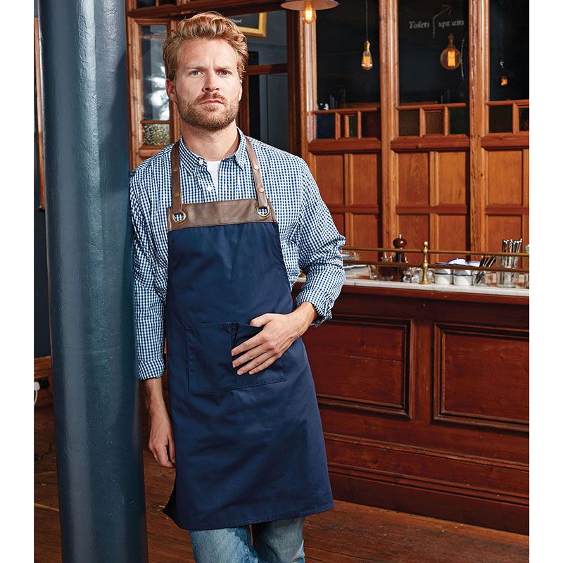 Premier Espresso Bib Apron Thumbnail