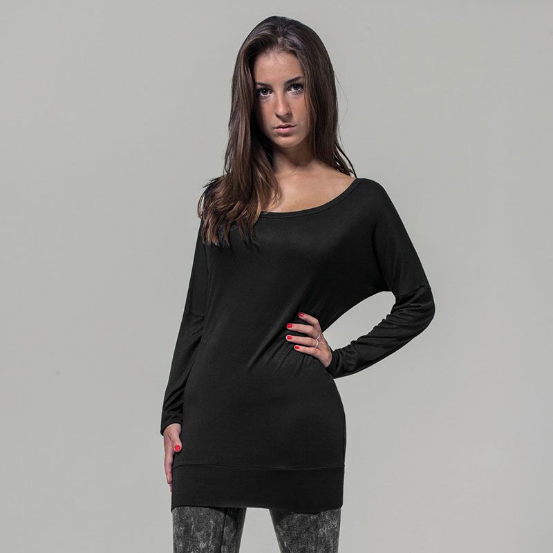 Women's viscose long sleeve tee Thumbnail