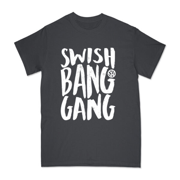 SwishBANG Gang (White) Gildan SoftStyle® Ringspun T-Shirt Thumbnail