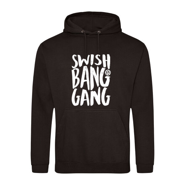 SwishBANG Gang (White) - AWDis College Hoodie  Thumbnail