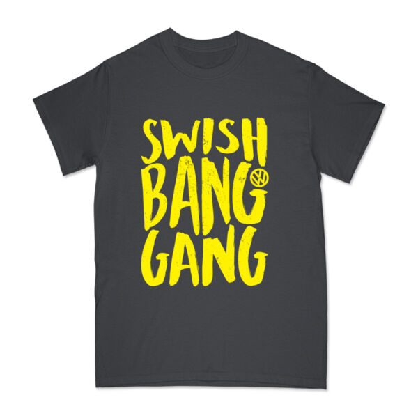 SwishBANG Gang (Yellow) - Gildan SoftStyle® Ringspun T-Shirt Thumbnail
