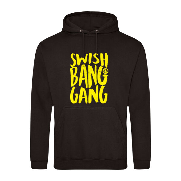 SwishBANG Gang (Black) - AWDis College Hoodie Thumbnail