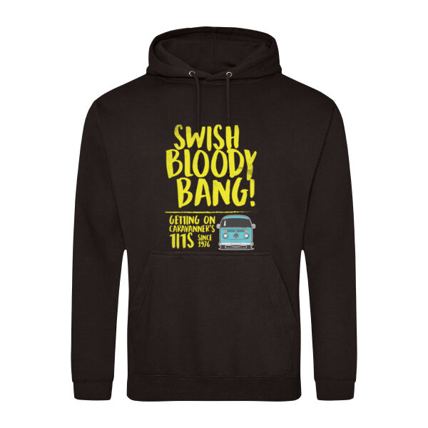Swish Bloody Bang! Late Bay (Blue) AWDis College Hoodie Thumbnail