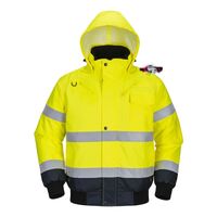 Hi-vis contrast bomber jacket (C465) Thumbnail