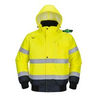 Hi-vis contrast bomber jacket (C465) Thumbnail