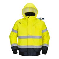 Hi-vis contrast bomber jacket (C465) Thumbnail