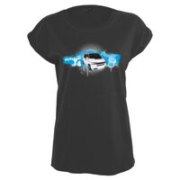 Women's extended shoulder tee Thumbnail