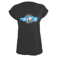 Women's extended shoulder tee Thumbnail